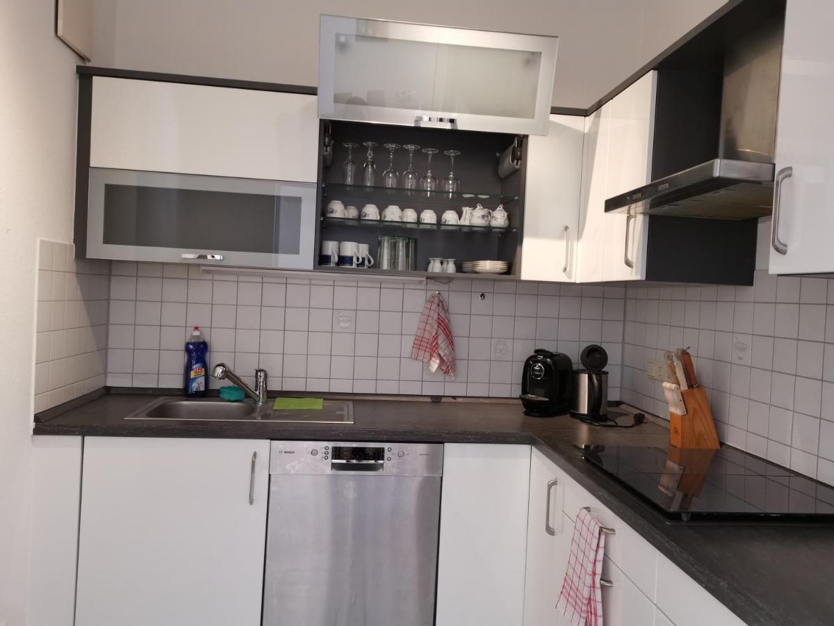 Gute Laune Mit Terrasse Und Garten Zentral FDH Eksteriør billede